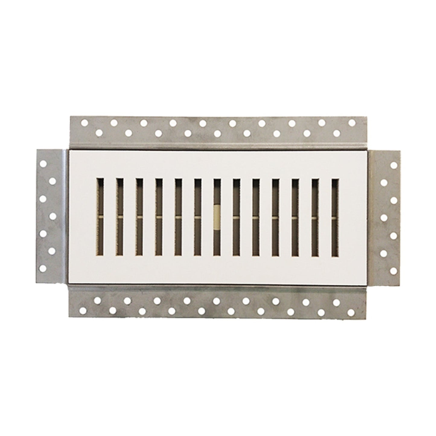 ENVISIVENT (CB5002) – REMOVABLE MAGNETIC MUD-IN FLUSH MOUNTED WALL/CEILING AIR SUPPLY VENT, 10” X 4” DUCT