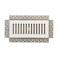 ENVISIVENT (CB5002) – REMOVABLE MAGNETIC MUD-IN FLUSH MOUNTED WALL/CEILING AIR SUPPLY VENT, 10” X 4” DUCT