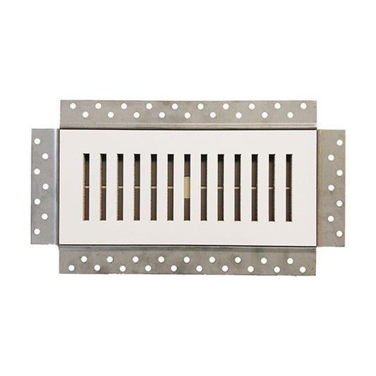 ENVISIVENT (CB5002) – REMOVABLE MAGNETIC MUD-IN FLUSH MOUNTED WALL/CEILING AIR SUPPLY VENT, 10” X 4” DUCT