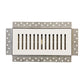 ENVISIVENT (CB5024) – REMOVABLE MAGNETIC MUD-IN FLUSH MOUNTED WALL/CEILING AIR SUPPLY VENT, 4” X 12” DUCT